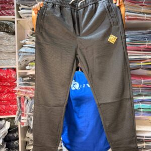 Plain 100% Cotton Joggers - Image 3