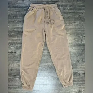 Plain 100% Cotton Joggers - Image 3