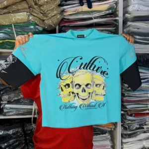 Cotton Crop Top – Free Size | Available in 4 Colours - Image 6