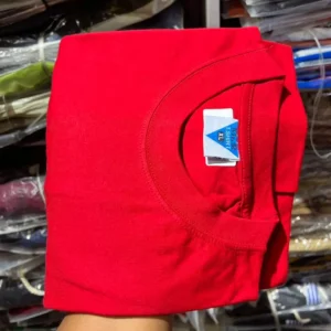 Plain 100% Cotton Round Neck T-Shirt - Image 13