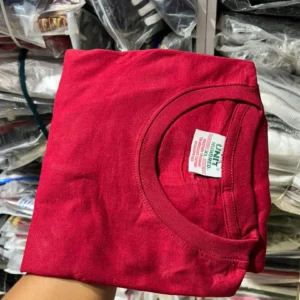 Plain Unit 100 Round Neck T-Shirt – Unisex 100% Cotton - Image 9