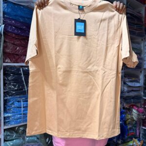 400gsm Heavyweight Plain Cotton Round Neck T-Shirt – Premium Unisex Plain T-shirt - Image 8