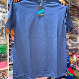 400gsm Heavyweight Plain Cotton Round Neck T-Shirt – Premium Unisex Plain T-shirt - Image 4
