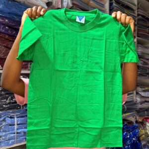 Children Plain T-shirt | Unisex plain round-neck for KIDS - Image 7
